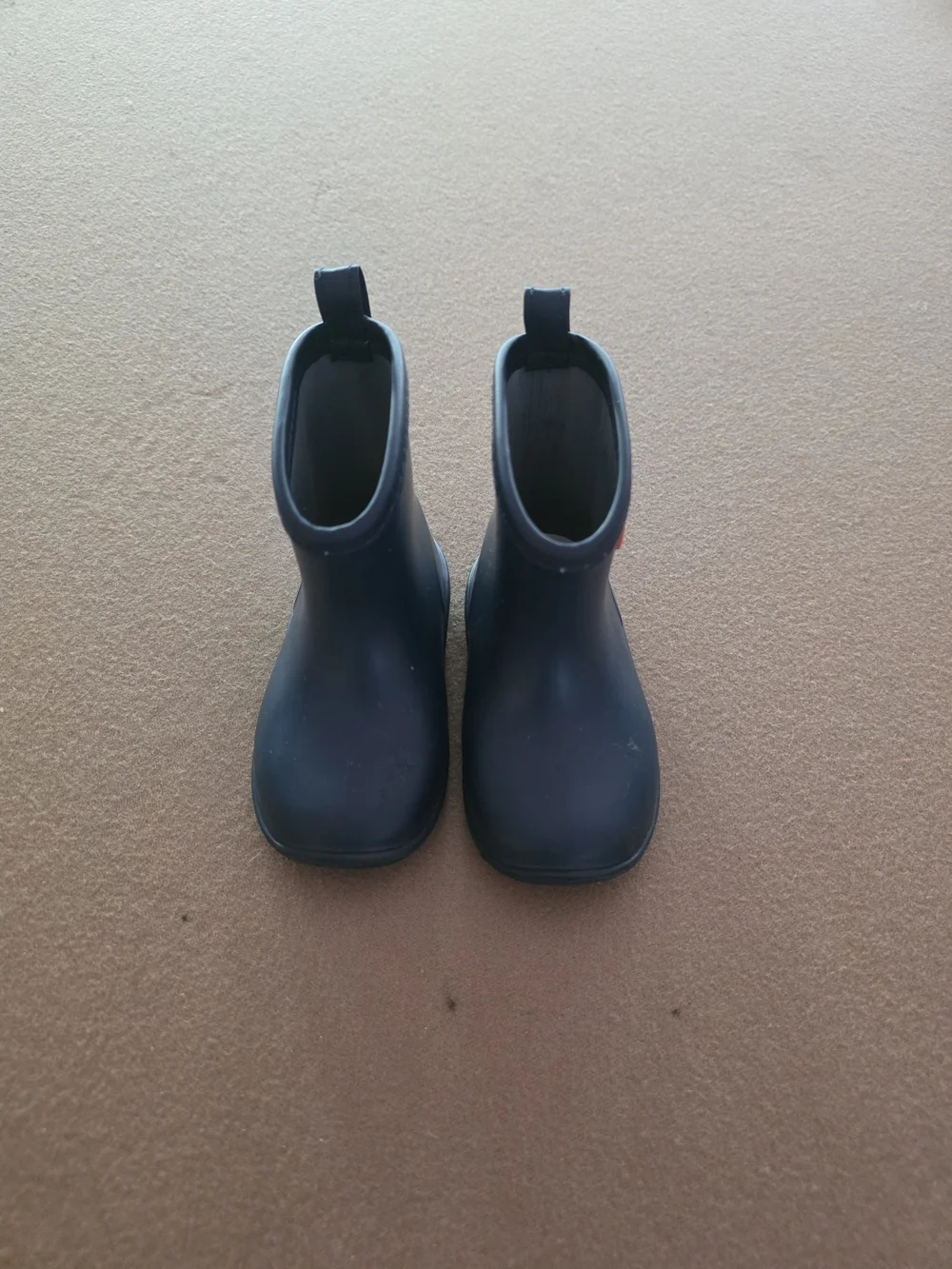 Kids Navy Blue Rain Boots